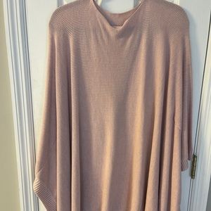 Light pink lululemon poncho sweater